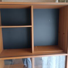 本棚・収納だな・飾りダナ/使用品/約170㎝×80㎝×30㎝/2種類ありの画像