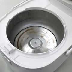 炊飯器 3合炊き 2020年製 SHARP マイコン炊飯ジャー 0.54L KS-CF05C 白 ホワイト 札幌市 清田区 平岡の画像