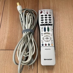 【1000円】SHARP AQUOS 液晶カラーテレビ（2009年製）の画像