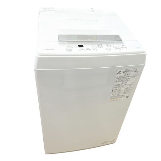 TOSHIBA/東芝4.5kg洗濯機ホワイトAW-45GA22022年製給水ホース