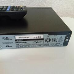 再投稿。　Panasonic　パナソニック　2018年製DVDレコーダー　DMRーBW1050の画像