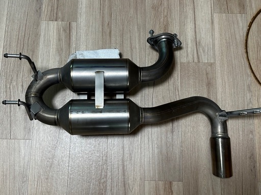 NDロードスター用 車検対応 LEG Sport チタンマフラー
