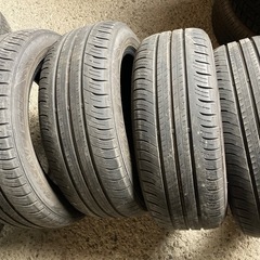 ダンロップ 205/55R16 4本 夏タイヤ中古 格安溝あり