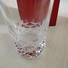 Baccarat クリスタルカットグラス 箱付き　新品未使用の画像