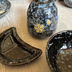 美濃焼　天ぷら食器セット の画像