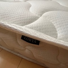 【5/30まで】LOWYAマットレス（セミダブル）の画像