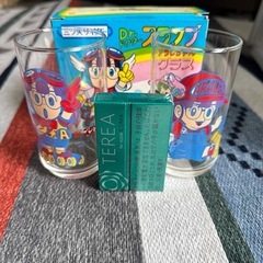 昭和　Dr.スランプアラレちゃんグラスの画像