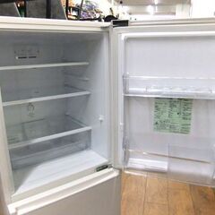 2ドア冷蔵庫 168L 2019年製 AQUA AQR-17JBK 100Lクラス ホワイト アクア 札幌市厚別区 厚別店の画像