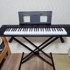 ヤマハ電子ピアノPiaggero NP12　美品　ピアノ代付き