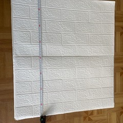 レンガ風シールタイプ壁紙　78×71 60枚程度あります。の画像