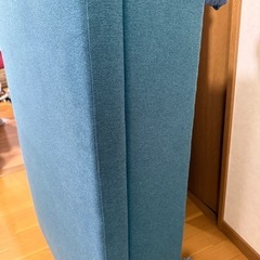 (商談中)収納付きスツールリオーネ 大 ターコイズブルーの画像