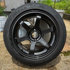 RAYS TE37sonic 16×8J×35 Toyo R1R タイヤ付き