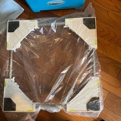 洗濯機下に置く　移動楽々コロ付き