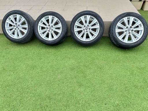 アルファード30系ホイール　バリ山　純正