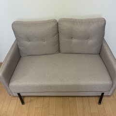 【美品】2人掛け用ソファ（ニトリ）の画像
