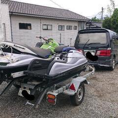 Gハイエース、ジェットスキー2台セットの画像