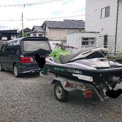 Gハイエース、ジェットスキー2台セットの画像