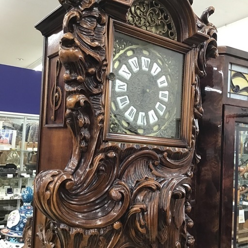 ホールクロック ドイツ調 置き時計