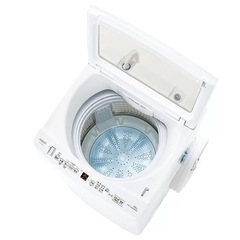 【中古】AQUA 全自動洗濯機 AQW-V7P-W（7kg）【美品・ホームクリーニング済】