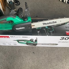 (お話中)マキタ電動チェーンソーの画像