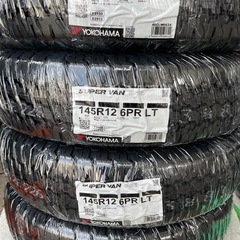 値上がり前に！145R12 6PRヨコハマタイヤSUPER VA...