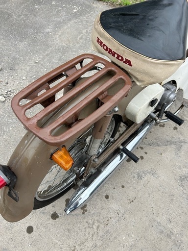 ホンダ スーパーカブ(茶カブ) C105型(初爆確認済 鍵あり) ホンダ スーパーカブ(茶カブ) C105型(初爆確認済 鍵あり) (村上 知久