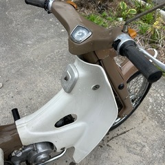 ホンダ スーパーカブ(茶カブ) C105型(初爆確認済 鍵あり)の画像