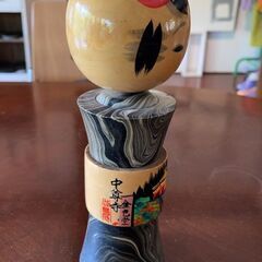 美しい顔立のこけし　中尊寺土産の画像