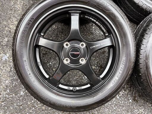軽自動車に！バリ山 美品 クロススピード ハイパーエディションCR5　15インチ 51-PHlfYyWL.jpg_BO30,255,255,