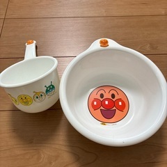 アンパンマン　
洗面器