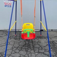 幼児用　室内遊具　折りたたみブランコ