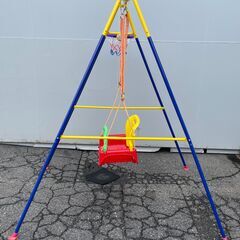 幼児用　室内遊具　折りたたみブランコの画像