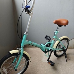 16インチ　折りたたみ自転車　本日お取引出来る方