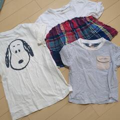 10点セット　女の子　90cm　Tシャツ　ラッシュガードなどの画像