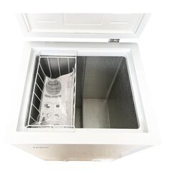 【ドリーム池田店】★ジモティー割有★Haier/ハイアール　100L冷凍庫　ホワイト　JF-NC100A　2022年製　カゴ/取説付き　IKZ-895の画像