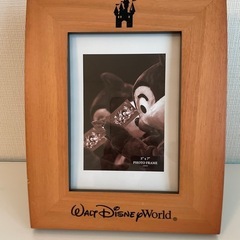 Disney World 購入　置き時計　フォトフレームの画像