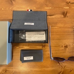 激レア！Thom Browne TB-407 サングラス Black-RWB／極美品✨日本製の画像