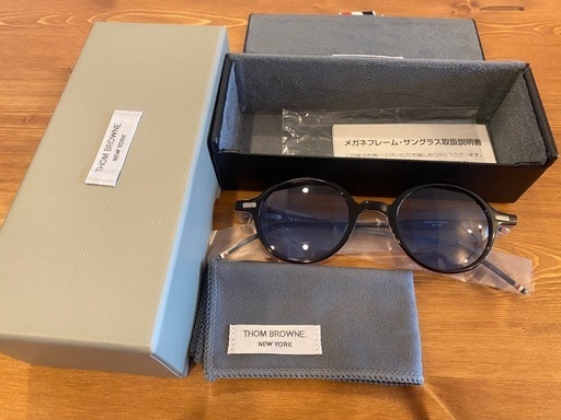 Thom Browne TB-407 サングラス Black-RWB