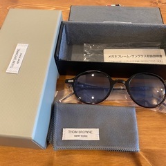 激レア！Thom Browne TB-407 サングラス Bla...