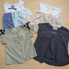 10点セット　女の子　90cm　Tシャツ　ラッシュガードなどの画像