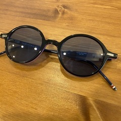 激レア！Thom Browne TB-407 サングラス Black-RWB／極美品✨日本製の画像