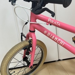 【子供用16インチ】ビアンキ・Pirata 16(ピンク)の画像
