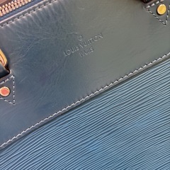 ルイヴィトン　エピ　ビジネスバッグ　トートバッグ　ハンド　青の画像