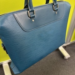 ルイヴィトン　エピ　ビジネスバッグ　トートバッグ　ハンド　青の画像