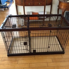 （商談中）美品　ペットケージ　ドックルームサークル➕専用屋根 