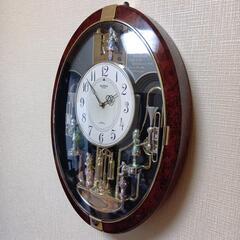 スノーワールド掛け時計
