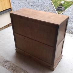 ヴィンテージ木製抽斗キャビネットの画像
