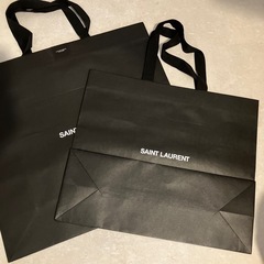 特大ショッパー　サンローラン 2枚