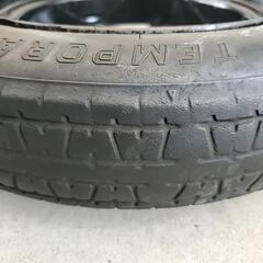 スペアタイヤ(テンパータイヤ)T105/90D12  80M 1本中古品の画像