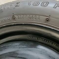 スペアタイヤ(テンパータイヤ)T105/90D12  80M 1本中古品の画像